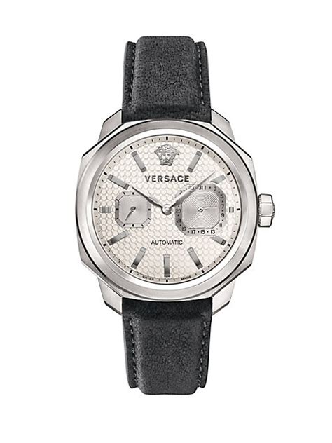 Shop Versace Dylos Automatic Limited Edition Stainless Steel